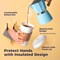100 Pack 12 oz Disposable Coffee Cups with Lids, Sleeves, Leak-Proof To Go Coffee Cups with Lids, Durable Hot Paper Cups for Home, Office, Party, Business